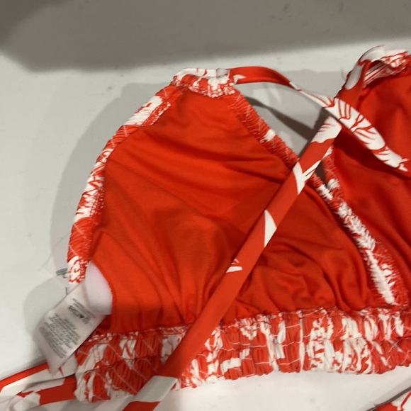 3x 24w-26w orange and white floral bikini ❤️🔥 NWT time and tru - Picture 14 of 16